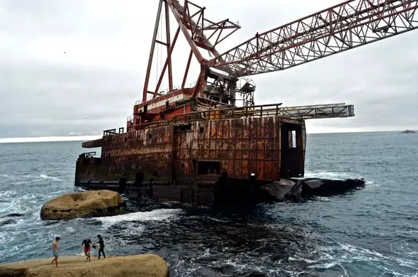 BOS 400 abandoned ships around the world located in South Africa