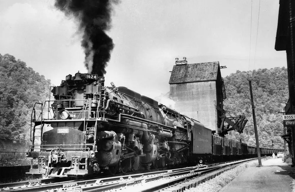 steam engine in Thurmond West Virginia