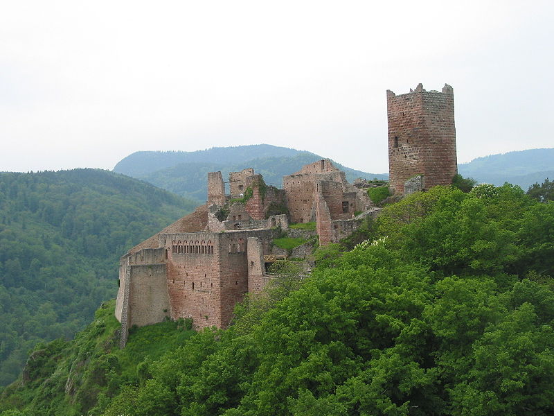 abandoned 16th century castle