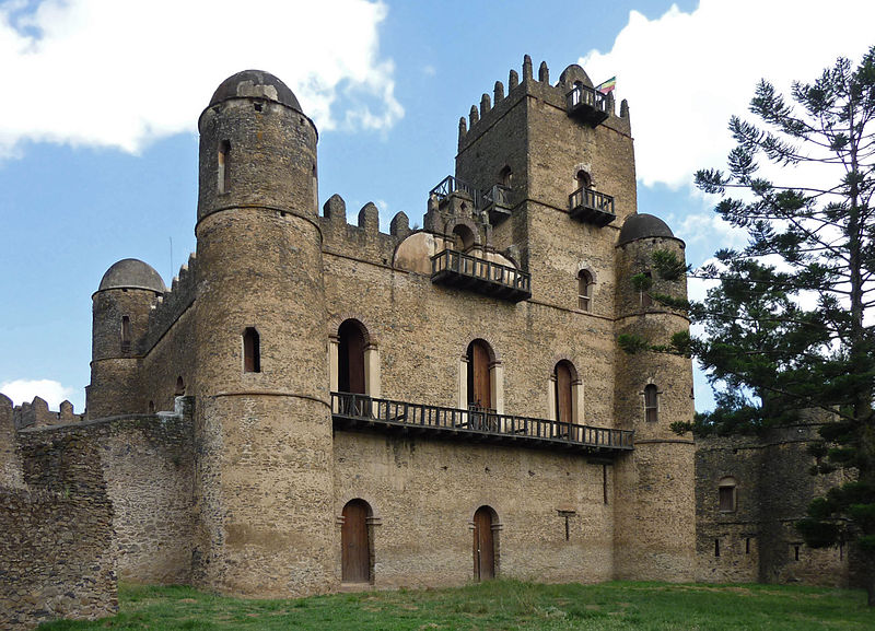 abandoned Ethiopian castle