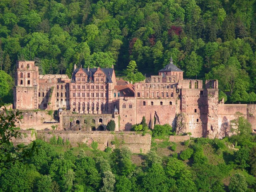 abandoned heidleberg castle